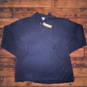 J.CREW Cashmere Relaxed Rollneck Sweater